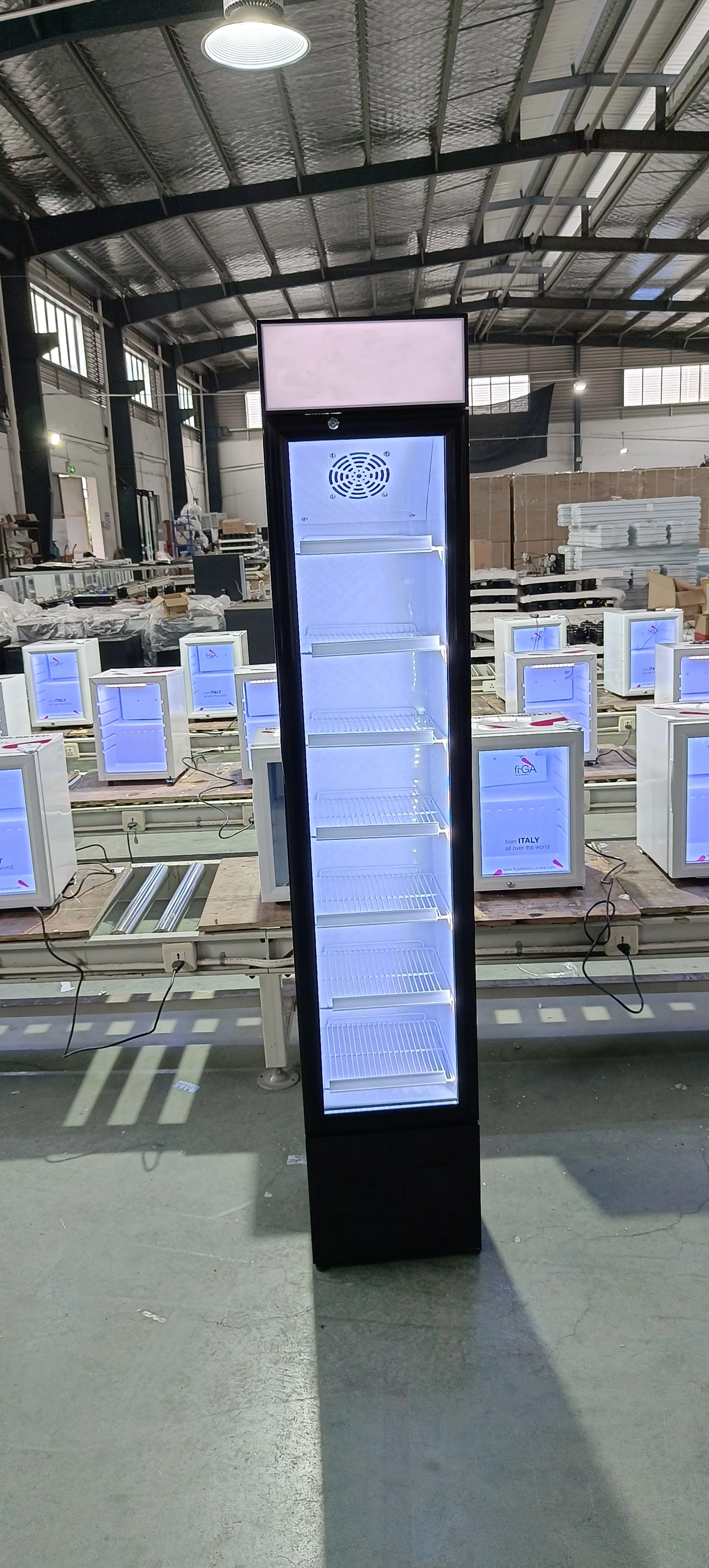 Fenfei Small Commercial-Sized Refrigerators  Sales Igloo Korean Island Style Custom Dover Danone Design Available Small