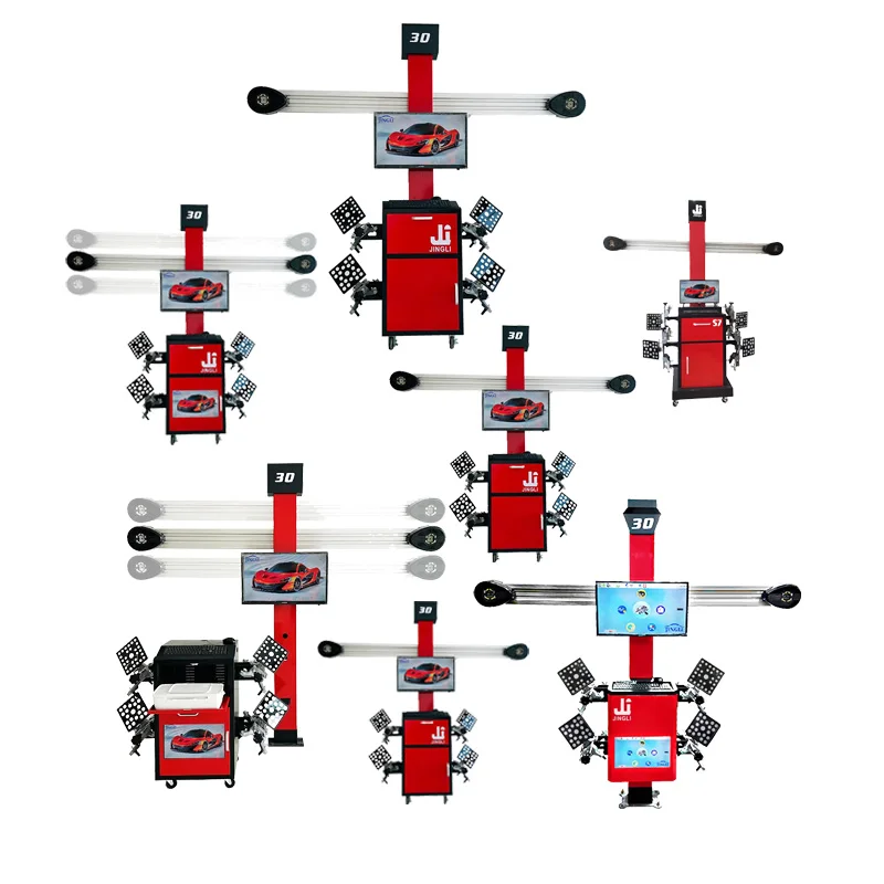 Various Models Automotive Car Wheel Alignment Machine 3D Wheel Aligner ToolsWheel Adjustment Auto Trace