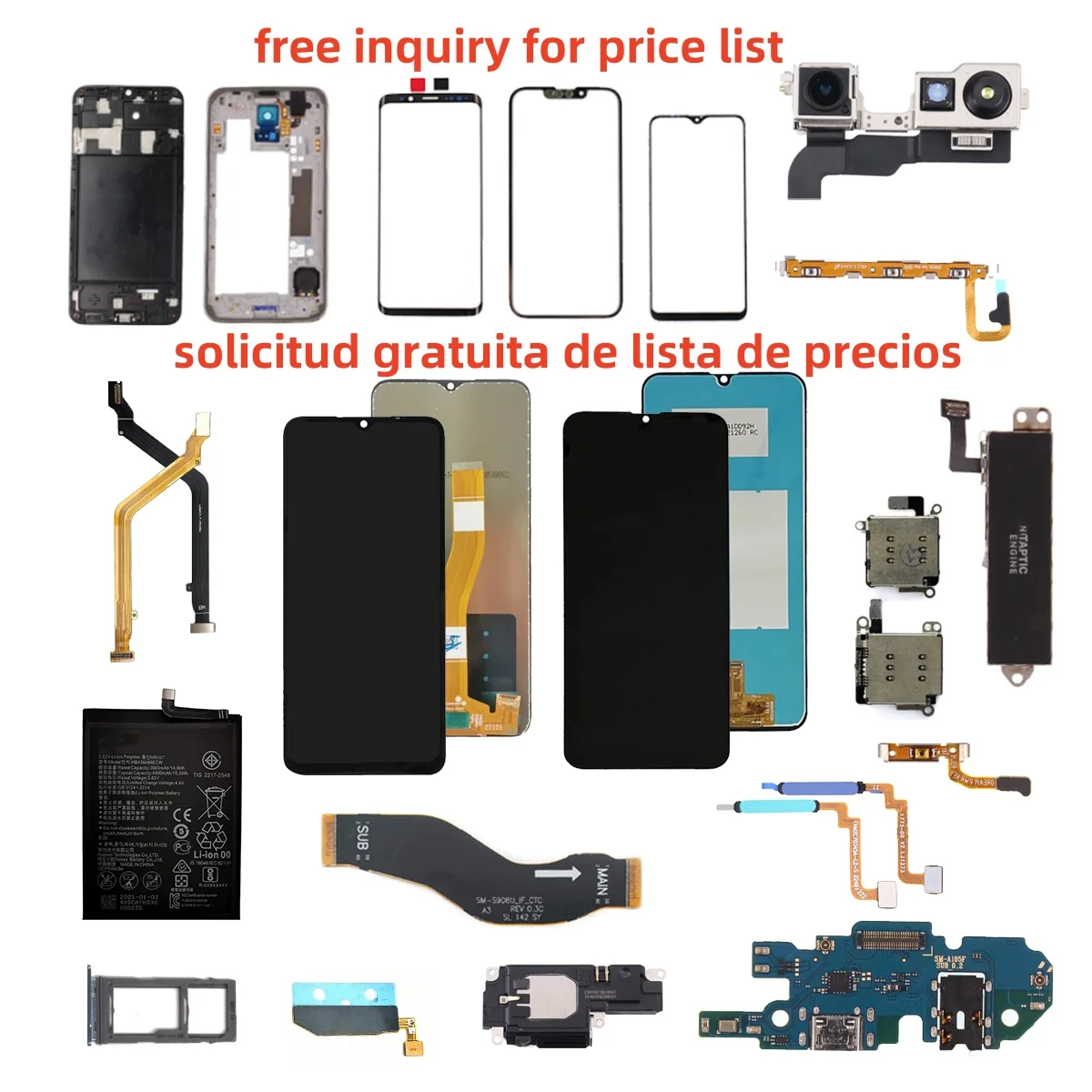 Touch Screen Samsung S8 Lcd Replacement Cost 100% Warranty