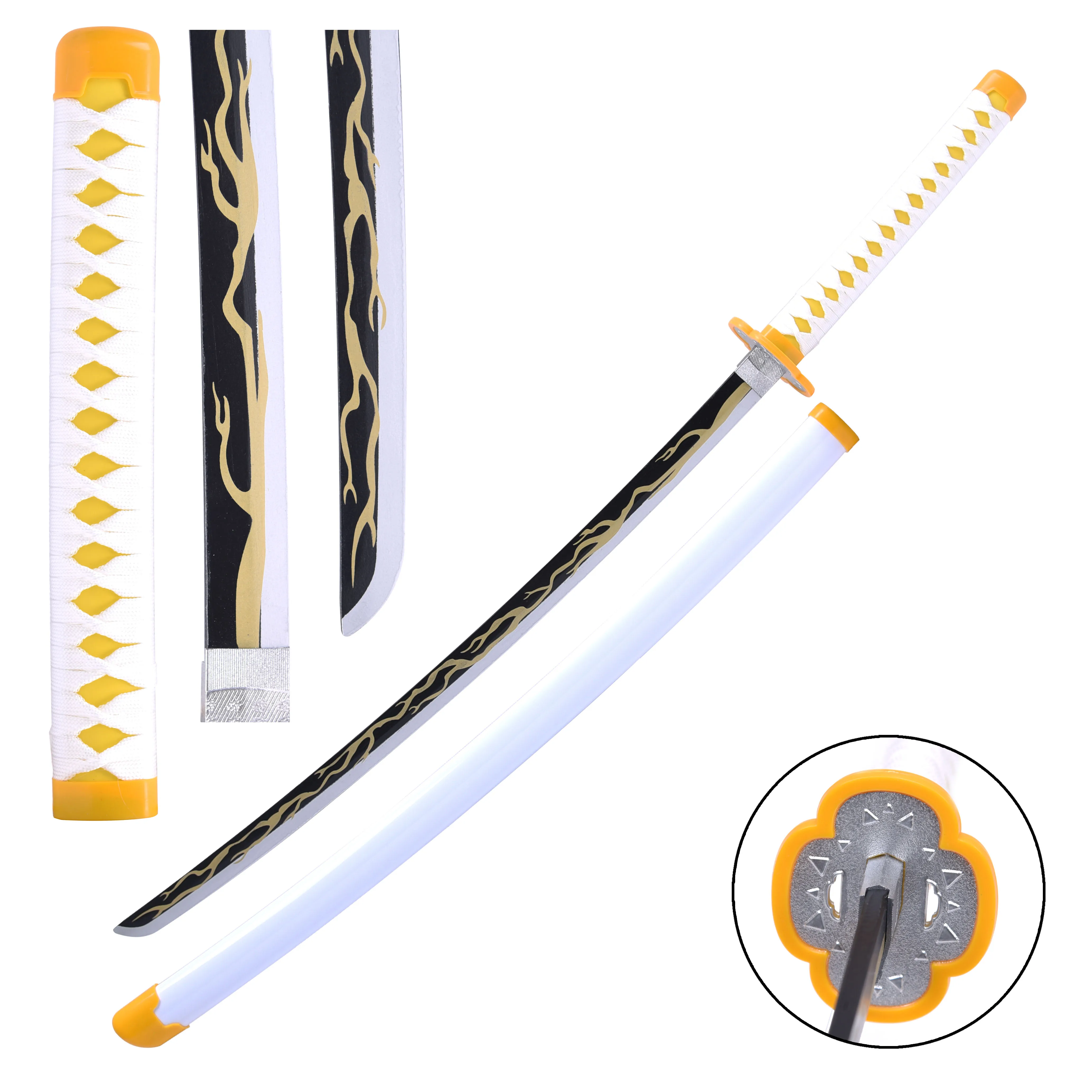 SGAIYUNRT Anime Fan Katana Wooden Knife, Sword Toy for Teenagers, Original  Texture, Cosplay Anime Swords/80 : Amazon.de: Sports & Outdoors