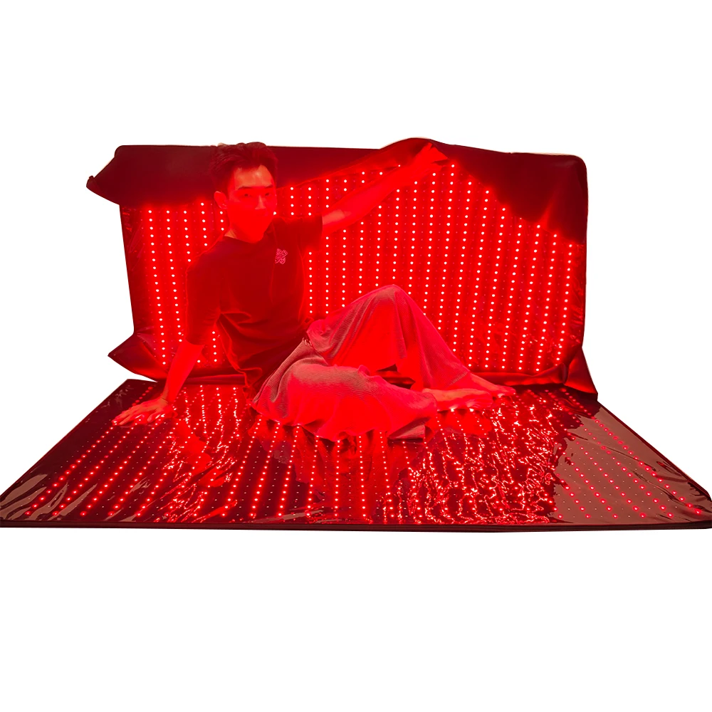 LEDEAST T2000A 2700PCS LED Chips Remission Muscle Strain Whole Body Pain Relief LED Light Therapy Sleeping Bag