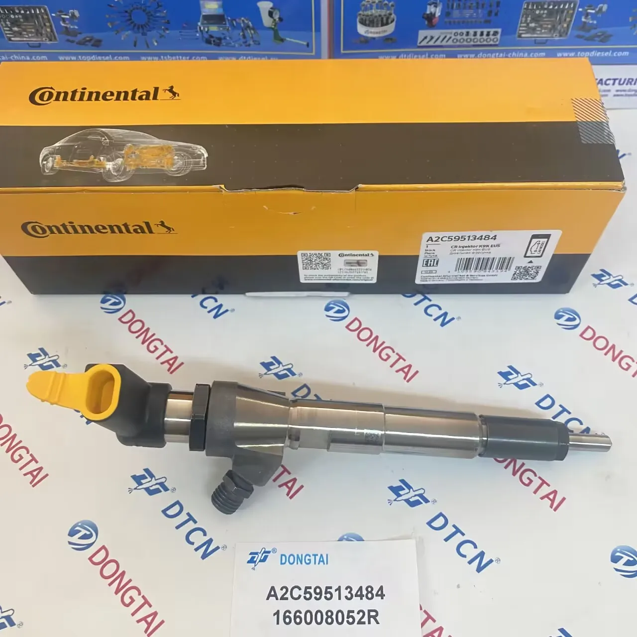 Siemens VDO Fuel Injector 166008052R for Renault Dacia Nissan 1.5dci