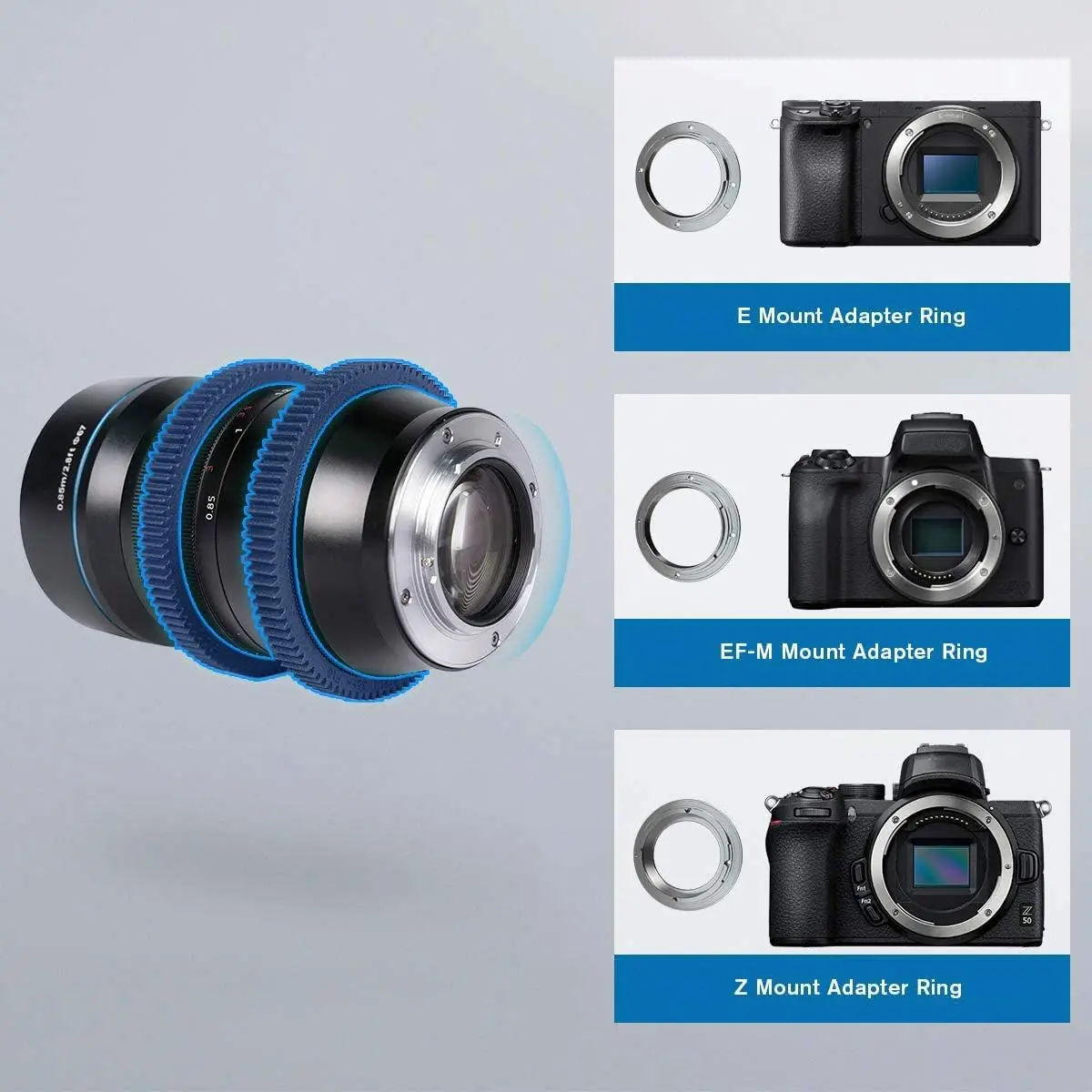 SIRUI 35mm F1.8 Anamorphic Lens - Cinema Quality for E Mount