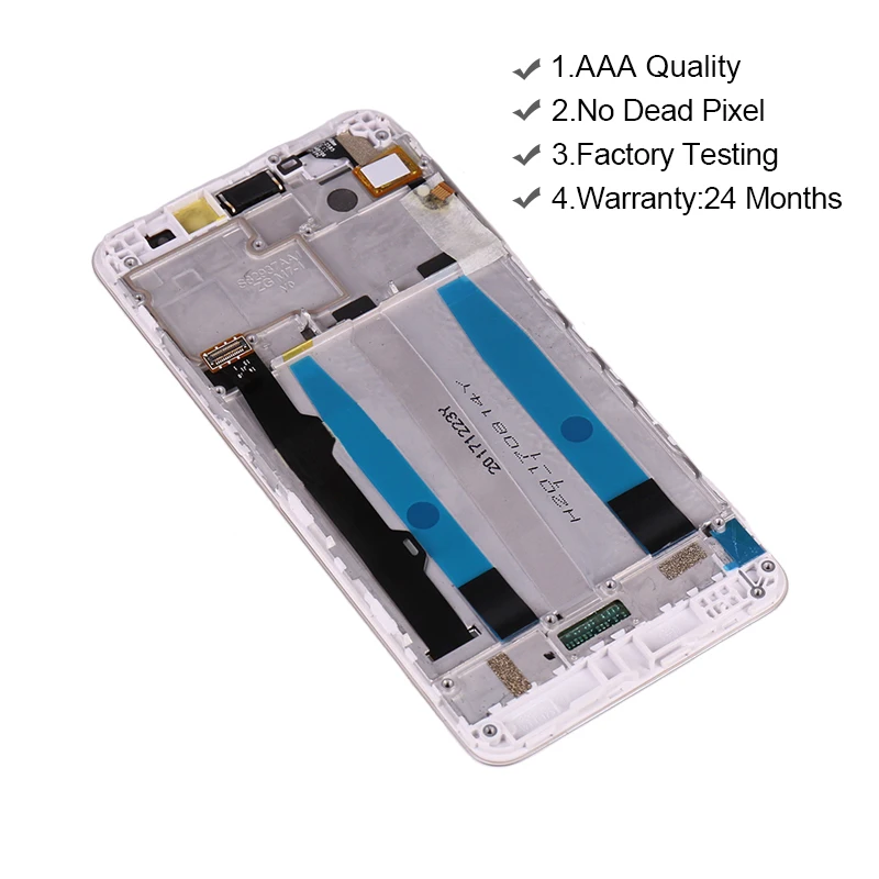 ЖК-дисплей с сенсорным экраном и дигитайзером в сборе для Lenovo K6 Power K33a42 замена