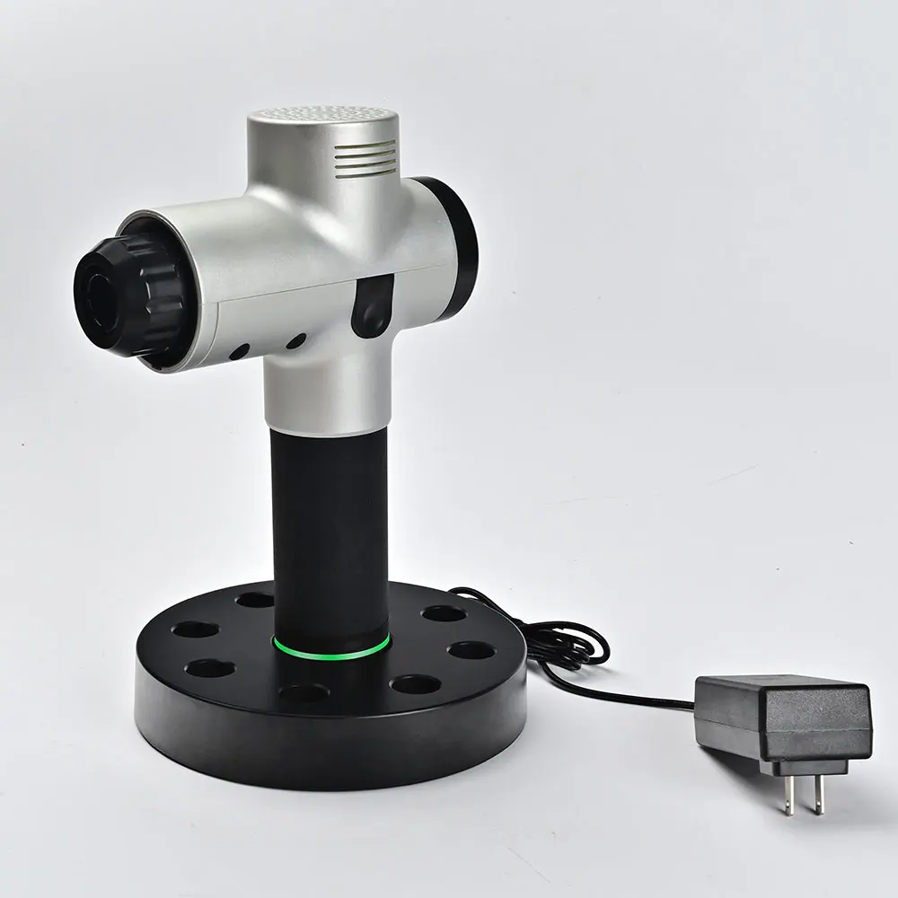 НОВЕЙШАЯ портативная Зарядная база для беспроводного массажера глубоких тканей пистолет массажа мышц Универсальная док-станция