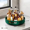 Assiette ronde vert foncé, 30*30*6,5 cm (grande)