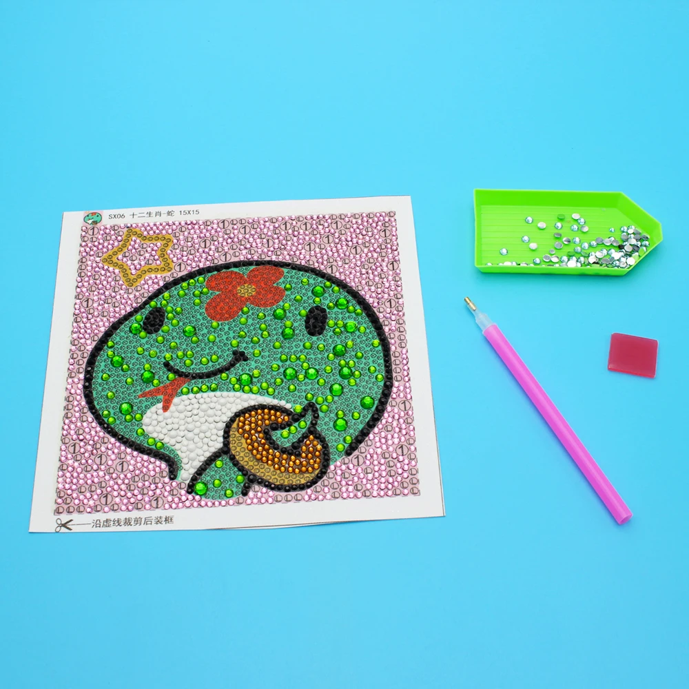5d Mini Diamond Painting Kits For Kids Handmade Diamond Embroidery