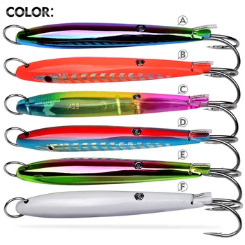 Pencil Lure Double-Hook ABS Plastic Artificial Hard Bait Long-Cast Sinking Sea Freshwater Sea Bass Salmon Catfish Marlin Pike – Pencil – view 3