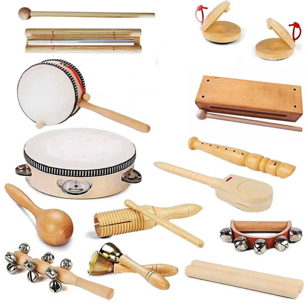 Kit de instrumentos musicales personalizados para niños populares