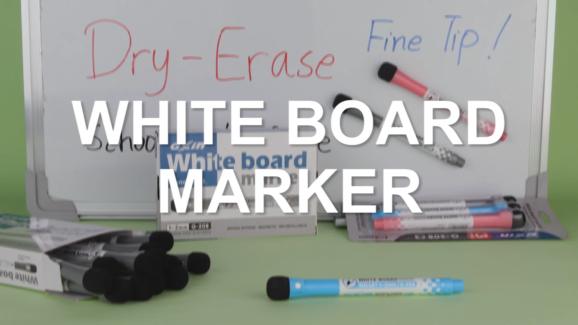 Gxin G208 Easily Erasable Whiteboard Marker Pen With Eraser Writing Smoothly School
