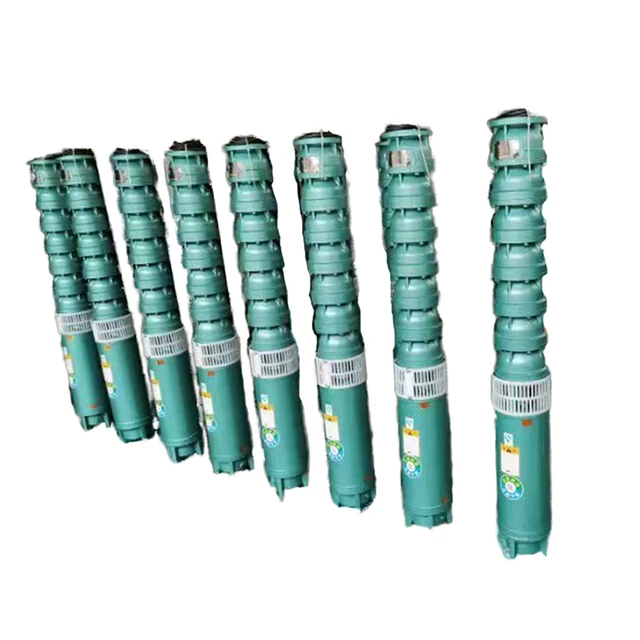 125QJ3-45 Multistage High-Lift Deep Well Submersible Pump Large Flow Clean Water Pump Irrigation Agriculture Electric Well Pump
