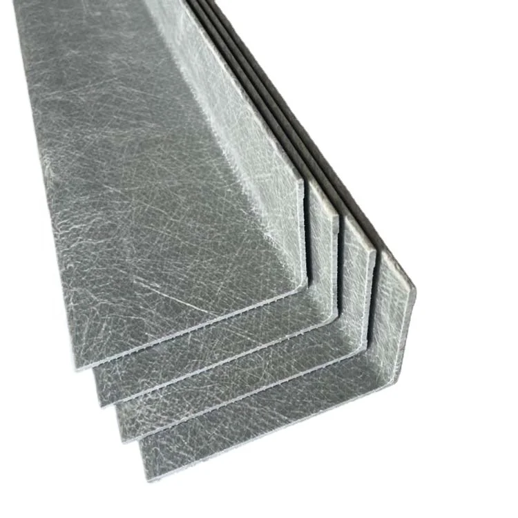 High Strength Anti-corrosion Fiberglass Plastic Angle Bar FRP Equal L Angle  Frp Angle Steel