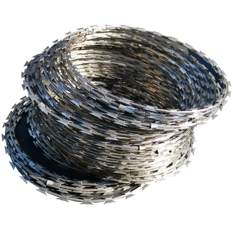 factory price high security razor barbed wire anti-climb airport