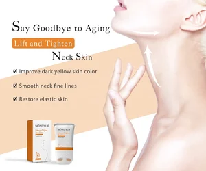 Vitamin C Face Neck Cream Roller Beauty Whitening Lifting Neck Firming Cream