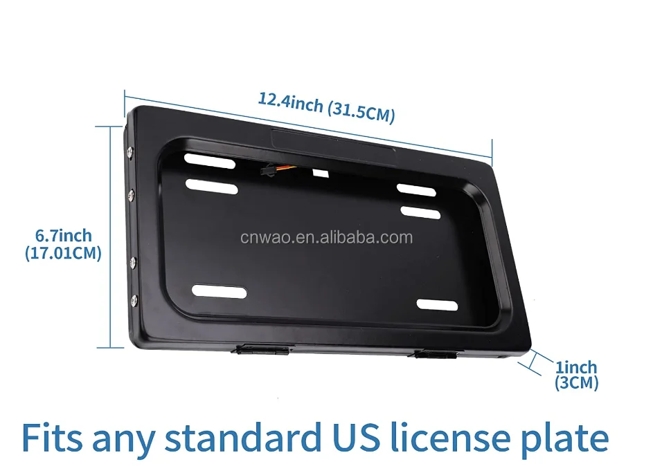 Auto Car License Plate,Electric License Plate Holder For Us Universal