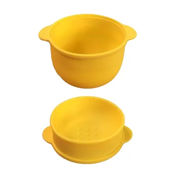 reusable portable silicone replacement melting wax hair removal wax container bowl for wax warmer