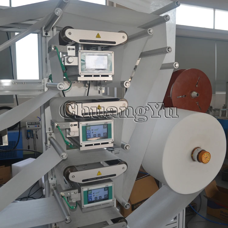 KF94 One Drag One Automatic Face Mask Making Machine With Packing