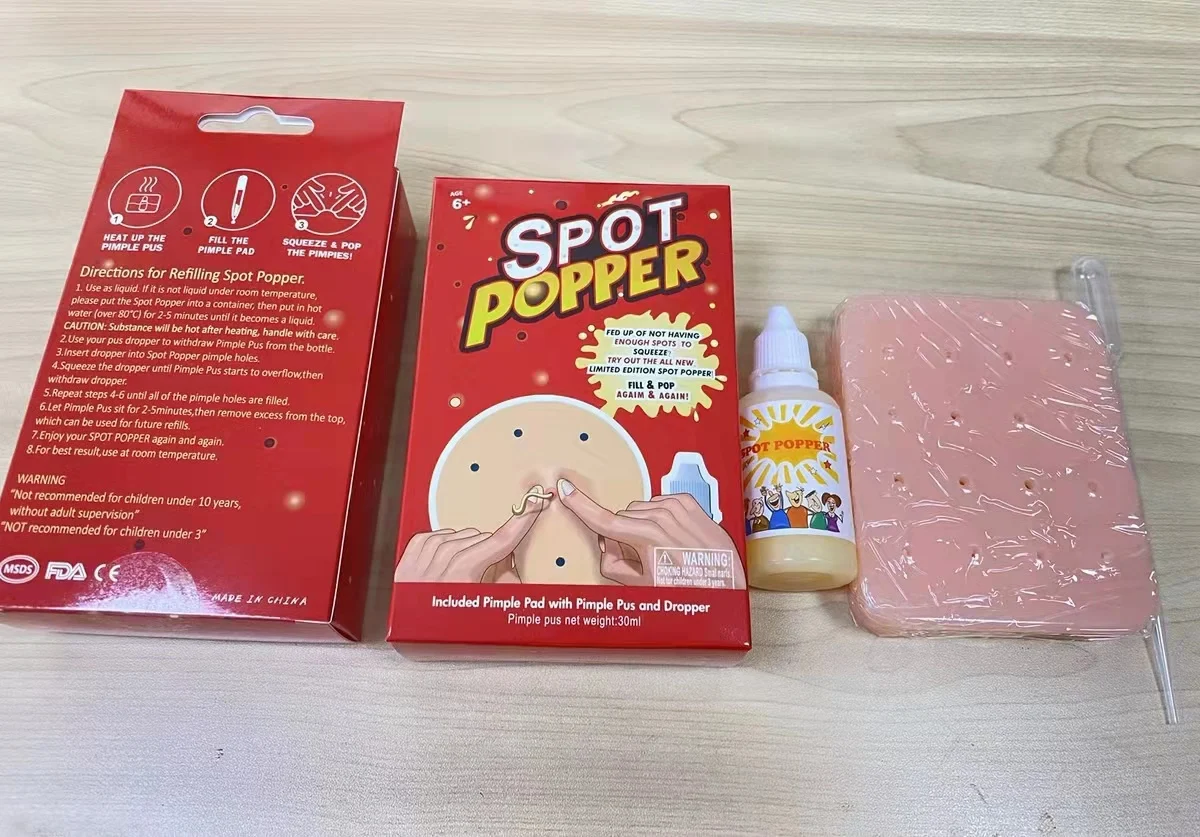 Juguete Sensorial Para Eliminar Granos De Silicona – Nariz De Fresa Realista Con Pinzas, Ideal Para Aliviar Estrés, Entrenar Motricidad Fina Y Como Broma Divertida Para Adultos
