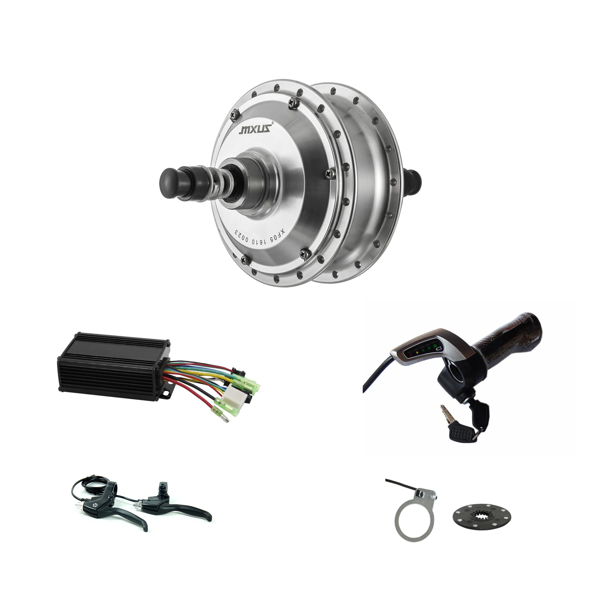 MXUS 250W 36V Brushless Electric Bike Hub Motor Kit - Cheap