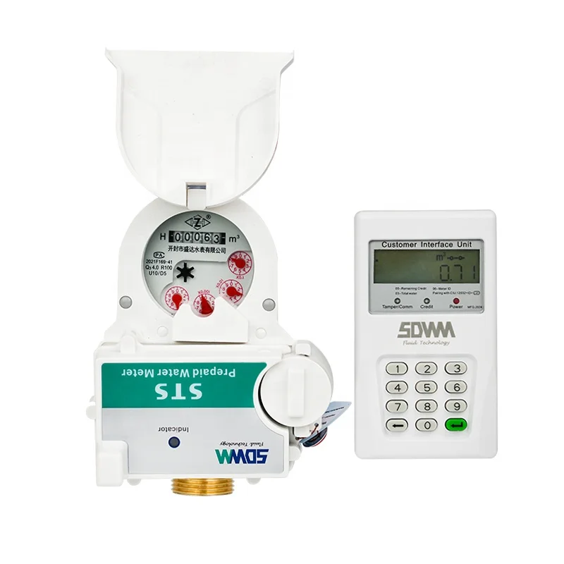 Gsm Based Gps Water Flow Meter Wireless Prepaid Lora Sts Dn15 Water Meter
