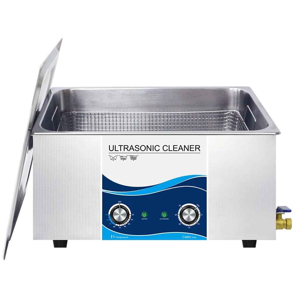 Granbo 40Khz 22L 900W Industrial Ultrasonic Cleaner Equipment for Automobiles Motorcycles Parts Engine Washing Machine