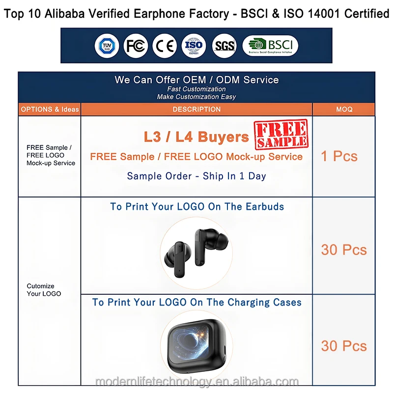 BY09 LCD Full Color Touch Screen Earbuds TWS in Ear Earphones with 13mm Driver Unit and 60ms Low Latency Gaming Mode