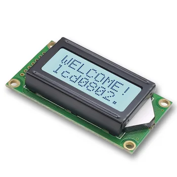 8x2 Character LCD Display Module,STN/FSTN,SPLC780D Controller,5V DC