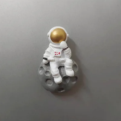 3D Astronaut Frigorifero Adesivo Magnetico 12 pz/set Resina
