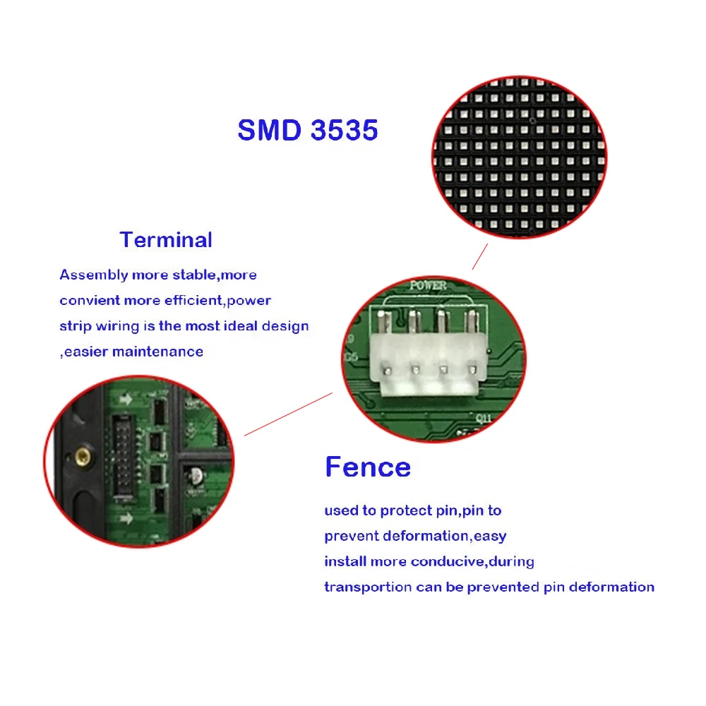 High Quality P6 Outdoor LED Modules 192x192mm LED Display Module Outdoor Led Screen Display