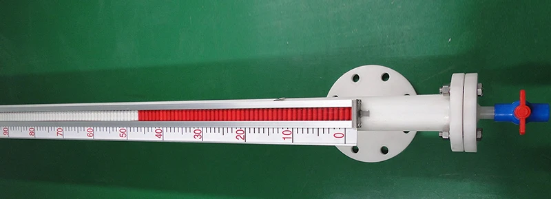 Magnetic Bypass CO2 Liquid Float Level Indicator UHC Liquid Level Indicator