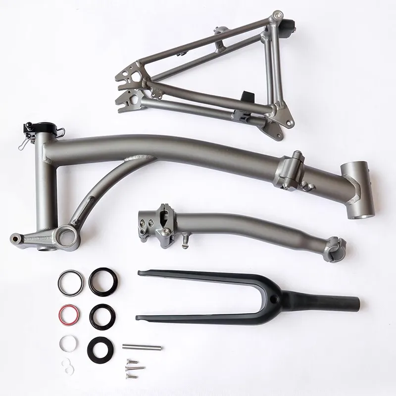 Aceoffix C5 三つ折り自転車 16インチ 7.5kg アルミ合金 5段変速