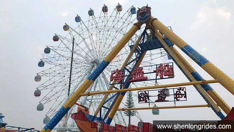 Factory Sale Outdoor Playground Equipment 15/20/25.8/30/42/46/50/88M Ferris Wheel Commercial Amusement Park Rides