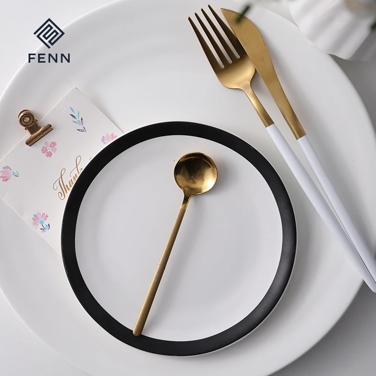 product fenn high performance matte glaze round shallow custom restaurant wedding ceramic plate dinning dishes serving for home or hotel-63