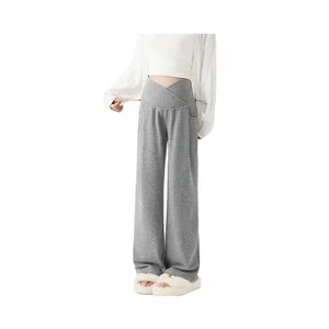 Autumn and Winter Wide-leg Pants for Pregnant Women