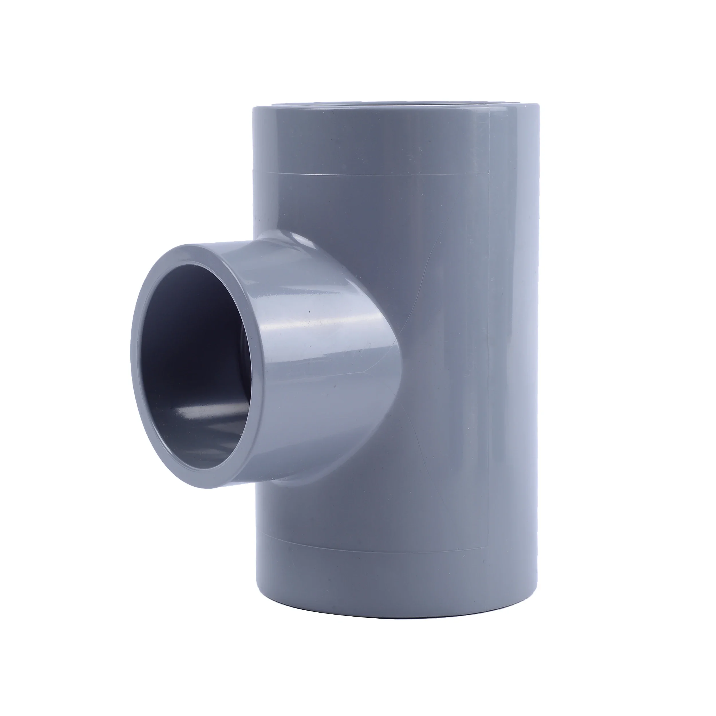High Quantity ANSI DIN PVC Pipe Fittings with CPVC Male Female Adapter Flange Plug Cross Tee PVC Elbow