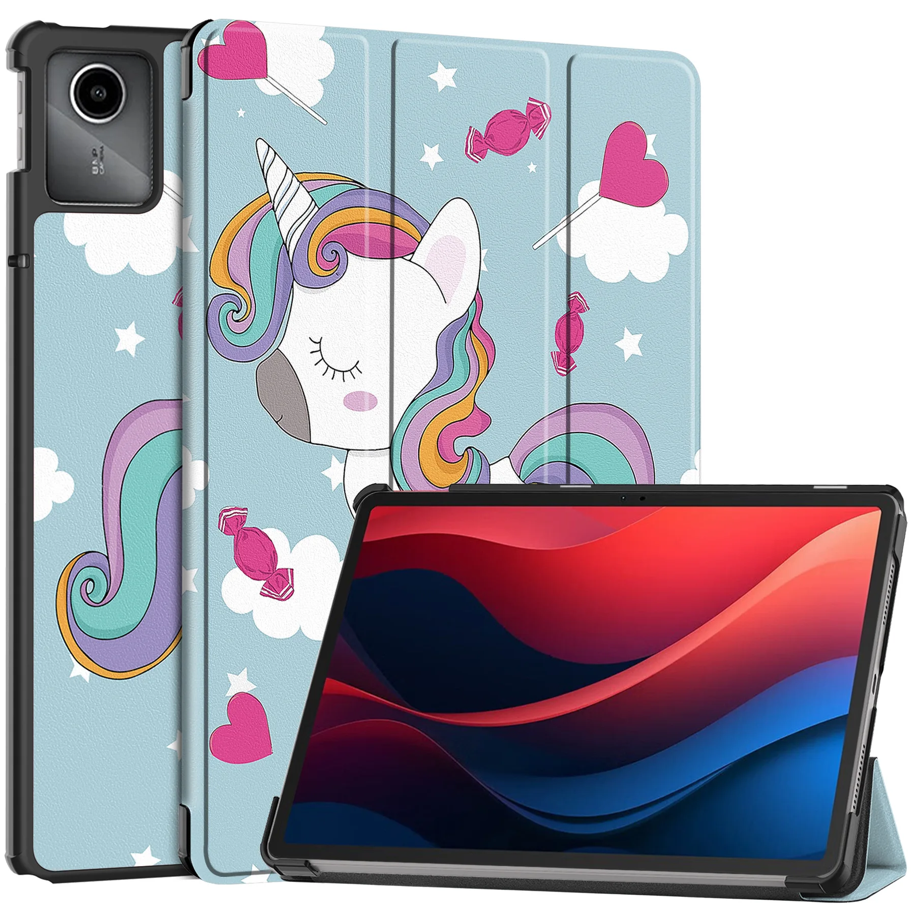 Lenovo Xiaoxin Pad 2024 - Protective PU Leather Case