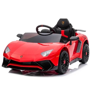 Newest Licensed Remote Control Electric 12v Children Ride-on Cars for Kids 3-7 Years Old to Drive