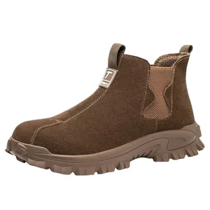 JDS Wholesale Cheap Stock Ready to Ship Safety Shoes Hot Sale Men Safety Boots