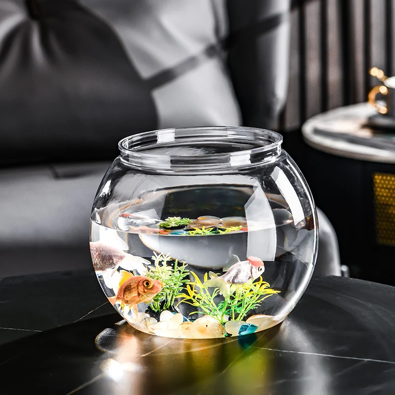 Aquarium Creative Glass Fish Tank Spherical Round Turtle Tank