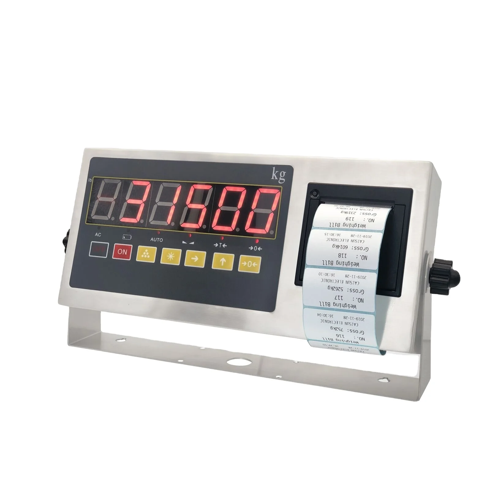Electronic Stainless Steel Indicator with Printer for Platform Scale Weight Scale