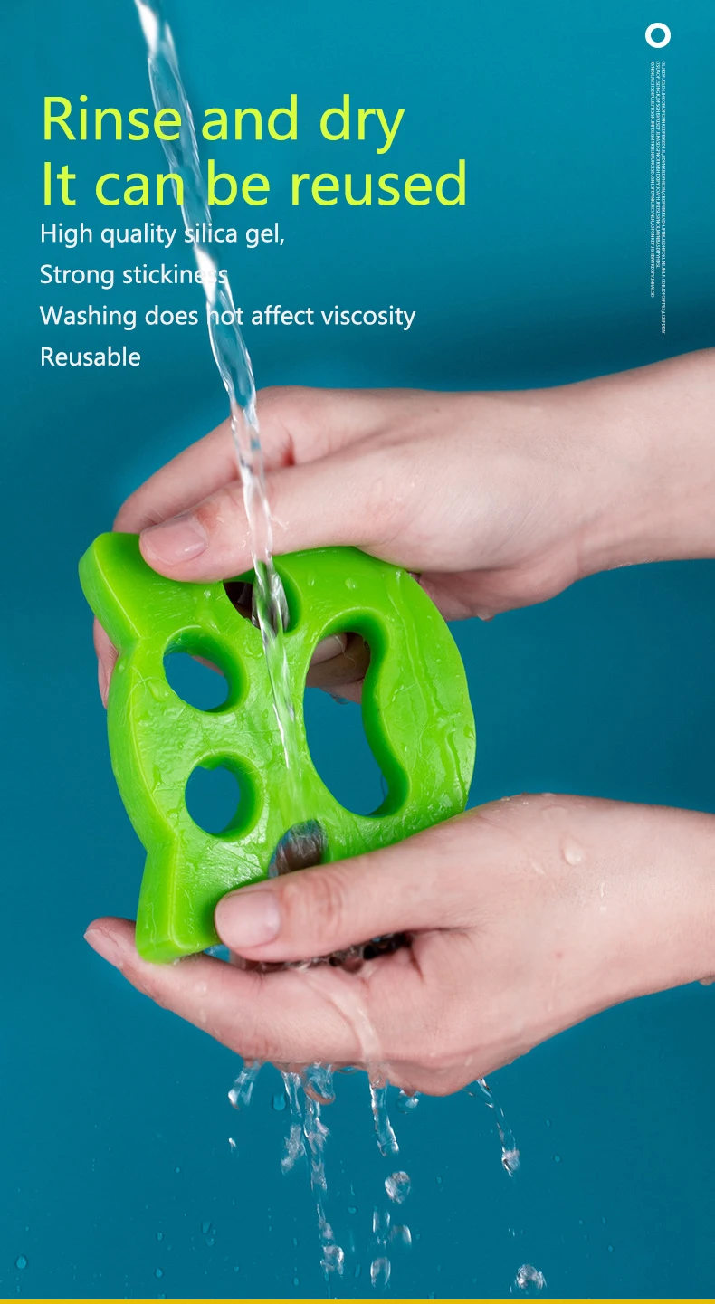 Reusable Pet Dog And Cat Fur Catcher Sticky Pet Hair Remover For