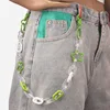 Flower Double-Layer Pants Chain
