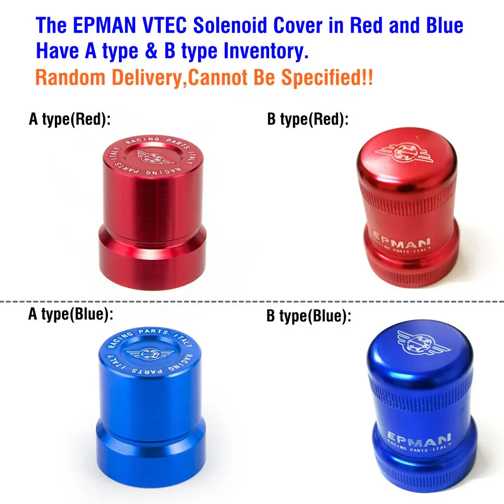 JDM VTEC Solenoid Valve Cover Cap RED For Honda Civic B/D/H Series VTEC Engine E - Foto 4