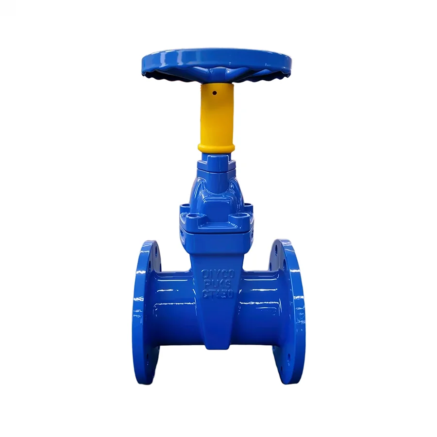 WRAS Approved Manual Non-Rising Stem Gate Valve Visual Indicator Ductile Iron Body Flanged PN10/PN16 for Potable Water Supply