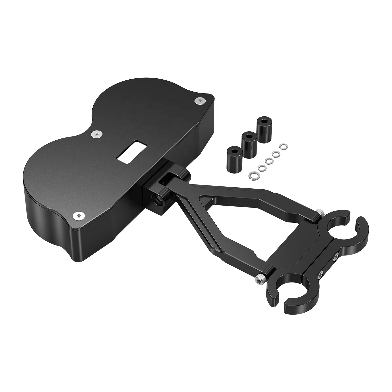 NICECNC Adjustable Instrument Bracket Relocation Cover for Harley Road Glide ST FLTRXST