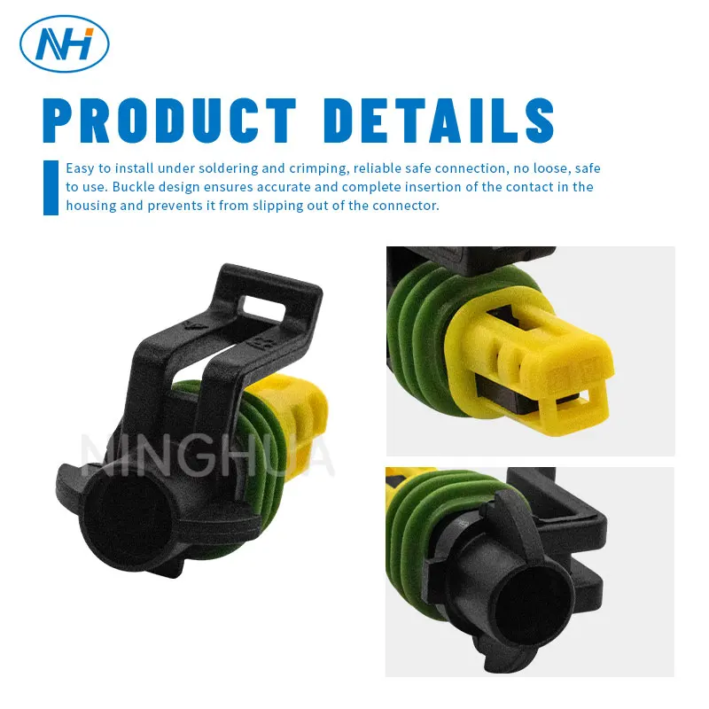 Ninghua 15344877 Delphi GT150 Series PBT GF30 Waterproof 1