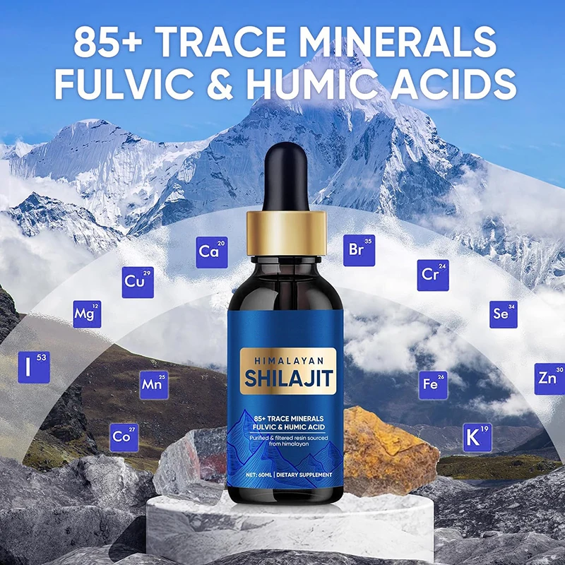 Biocaro Natural Pure Himalayan Hilajit Rein 600mg 85 Trace Mineral - View #8