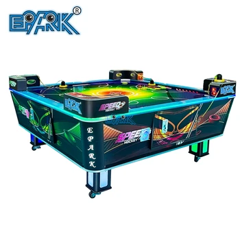 Amusement Indoor Entertainment Coin Pusher Machine 4 Players Popular Interactive Games Air Hockey Table For Kids