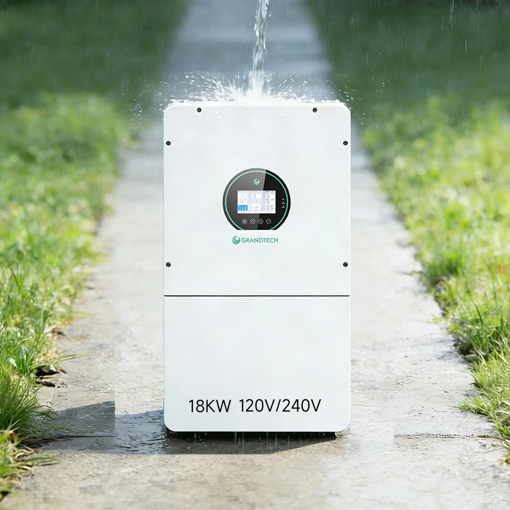 Нов хибридни слънчев инвертор 12 kW, 18 kW, 16 kW, 15 kW, 120 V, 240 V, двојно излезно, со делена фаза, вонмрежен, висока ефикасност за домашен енергетски систем