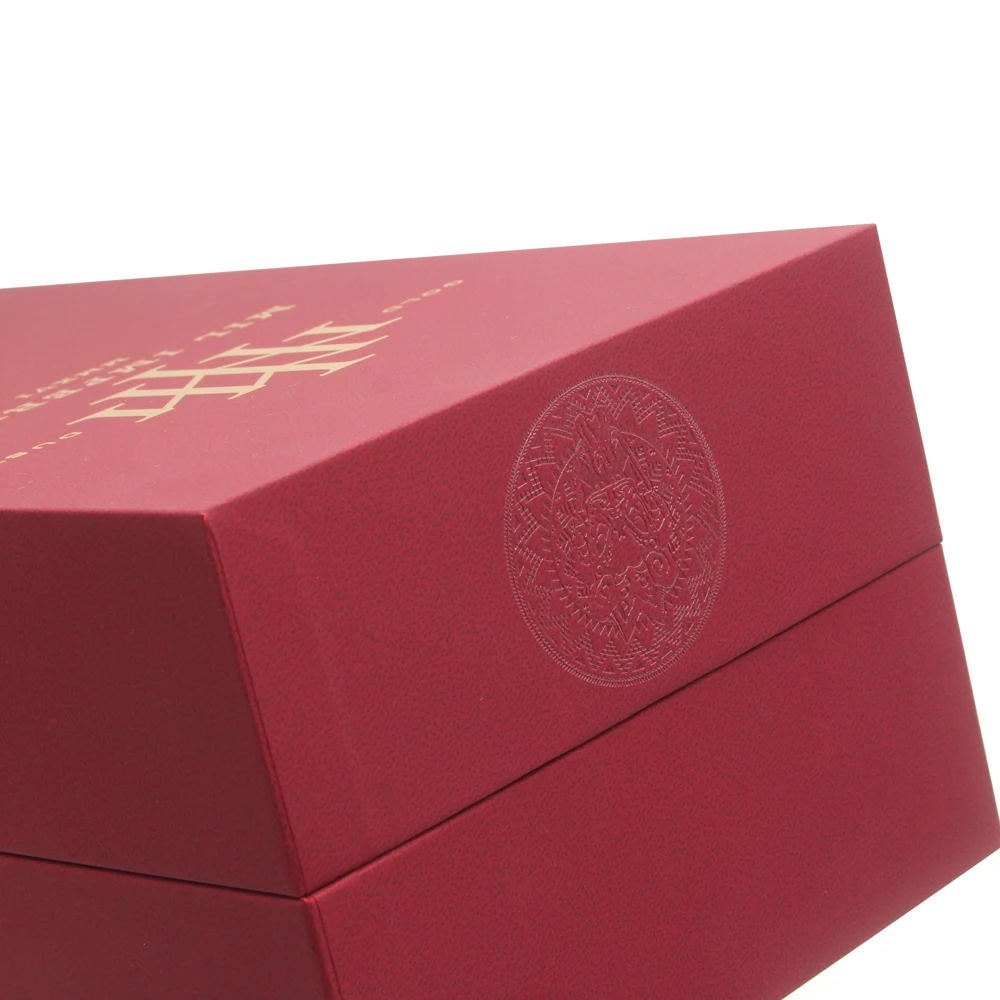 Luxury Wine Alcohol Champagne Flute Whisky Glass Bottle Set Gift Package Box for  Single Wine Champagne Glasses Bottle